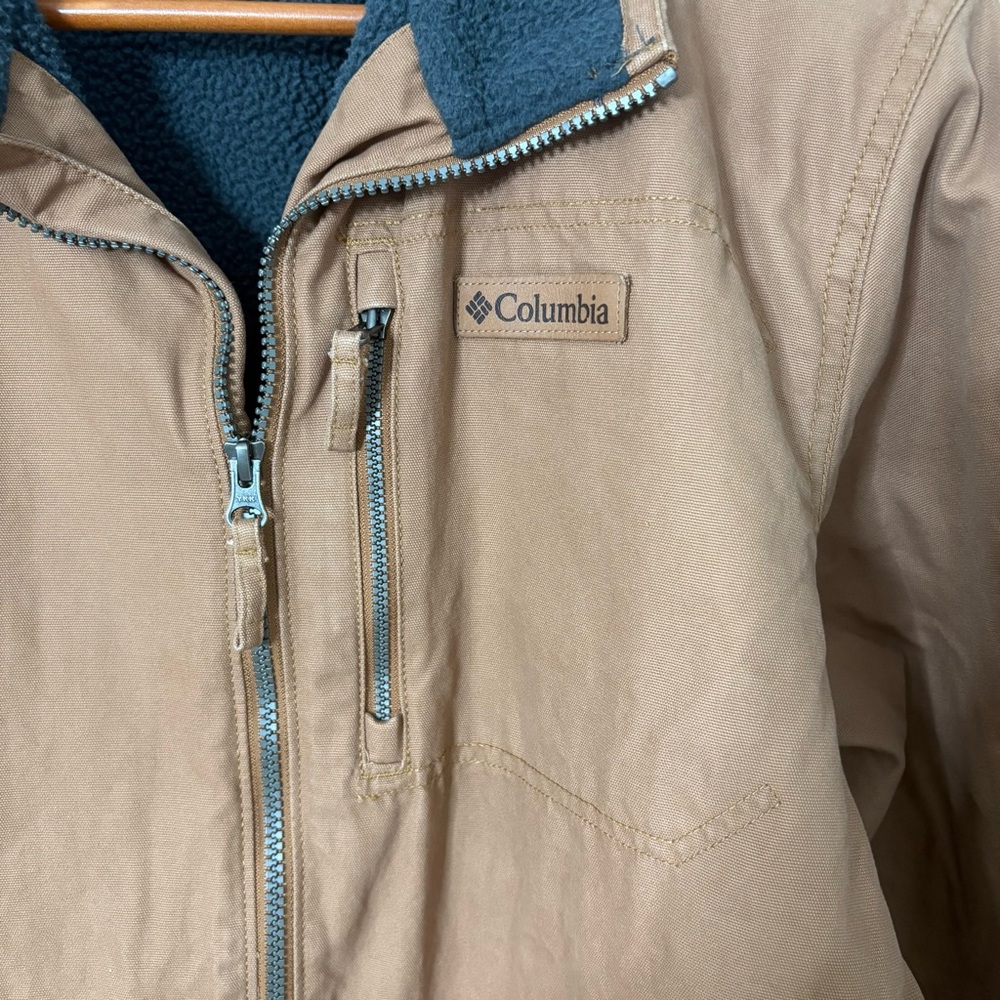 Columbia Men’s Boulder Springs Faux Shearling Lined Jacket - Picture 3 of 7
